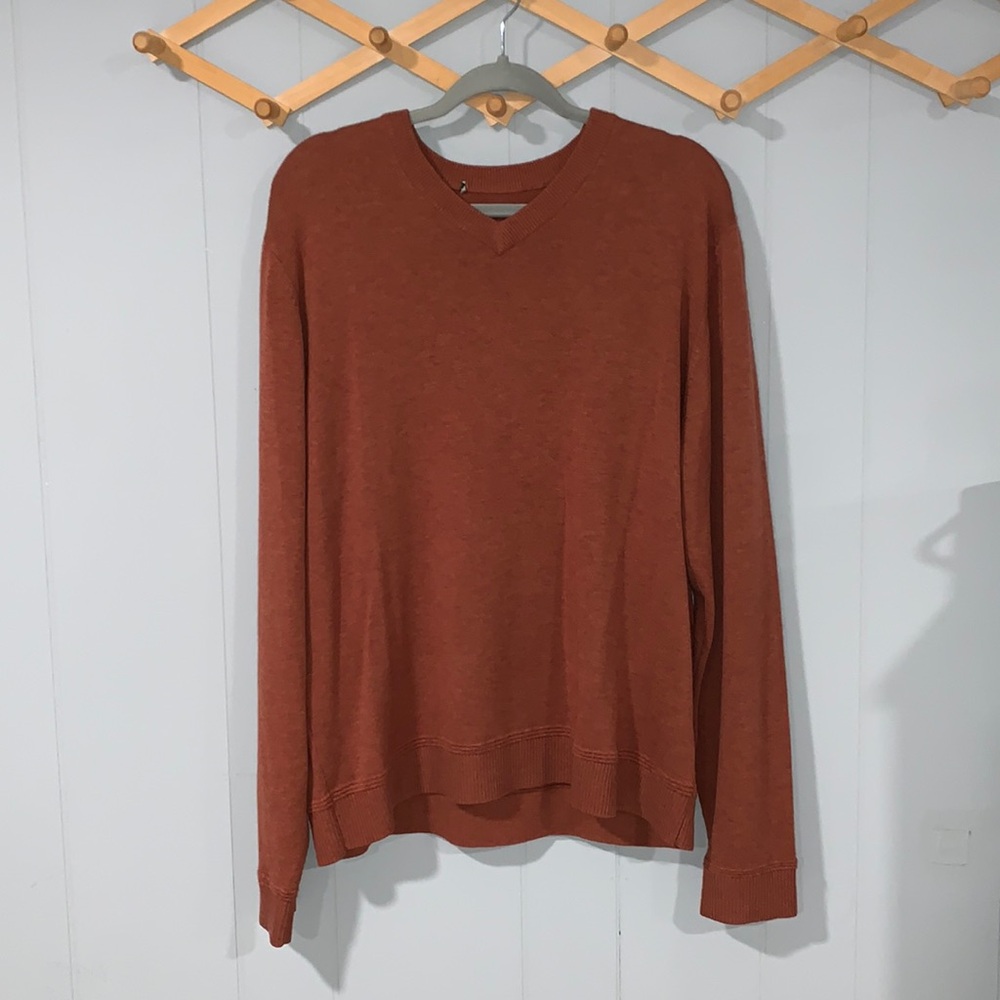 Wool Orange Sweater Size Medium